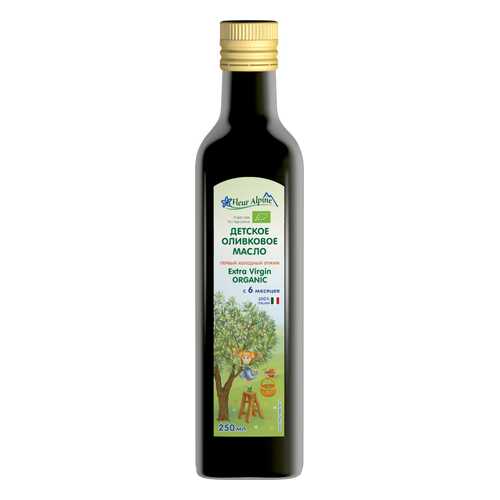 Масло детское оливковое Fleur Alpine Органик, 6 мес., 250, 12 бутылок