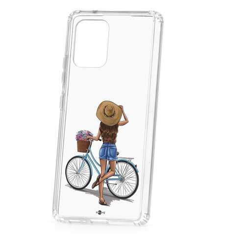 Чехол Samsung Galaxy S10 Lite Kruche Print Велосипедная прогулка