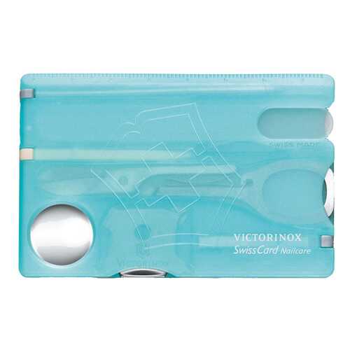 Мультитул Victorinox SwissCard Nailcare 0.7240.T21 82 мм голубой, 13 функций