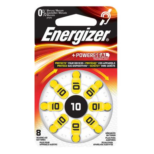 Батарейка Energizer Hearing Zinc Air 10 PS TL8 8 шт