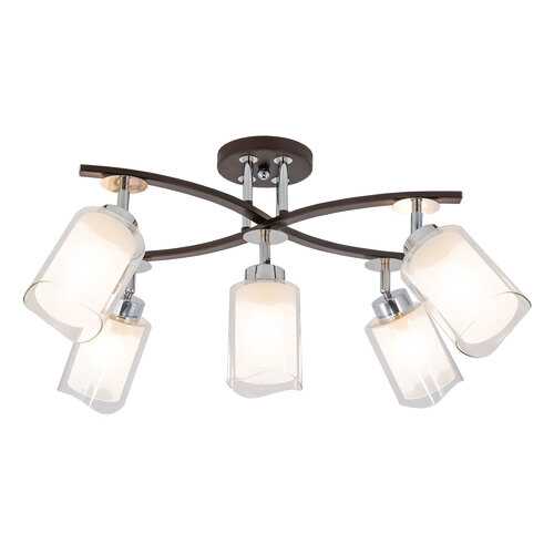 Люстра потолочная Citilux CL156152 Фортуна Венге+Хром Св-к Люстра
