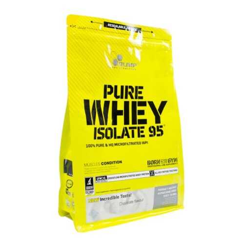 Протеин изолят Olimp Pure Whey isolate 95 600 г, шоколад
