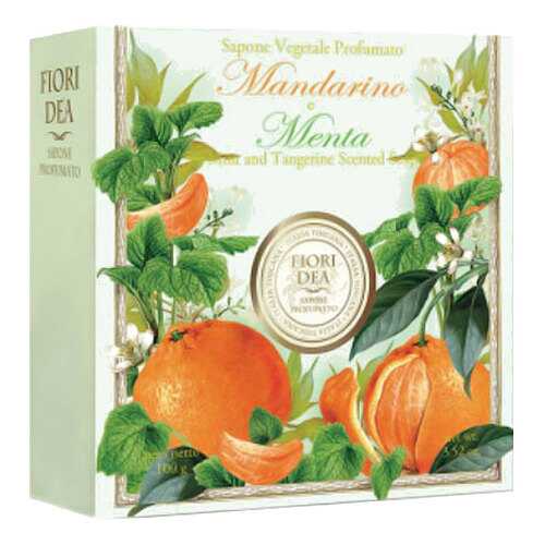 Косметическое мыло Fiori Dea Мандарин и Мята 100 г