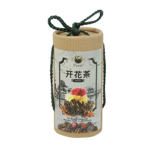 Чай Русская Чайная Компания Chinese designer tea, набор из 12-ти связанных чёрных чаев