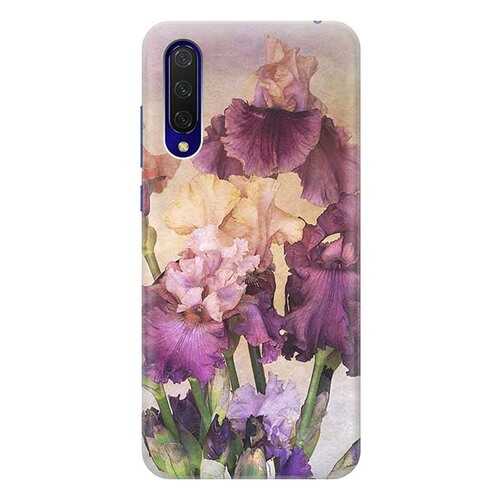 Чехол RE:PA для Xiaomi Mi 9 Lite / CC9 с принтом Фиолетовые цветы