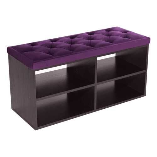 Обувница Милана Обувница HD 950*450*450 Bella 14 Фиолетовый, Венге