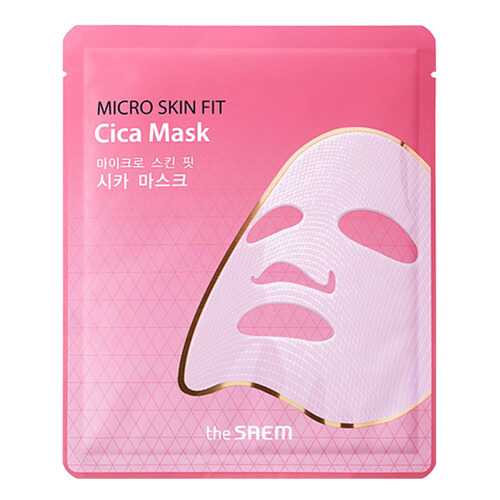 Маска для лица The Saem Micro Skin Fit Cica Mask 27 г