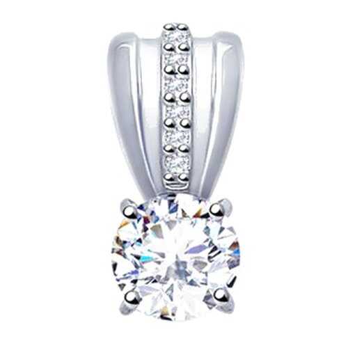 Подвеска SOKOLOV из серебра со Swarovski Zirconia 89030035