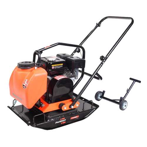 Виброплита Patriot VT-100LB, Loncin G160F 5 л/с, плита - 650х450 мм, 100 кг,