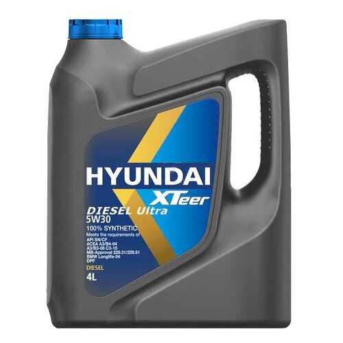 Моторное масло Hyundai-KIA Diesel Ultra 5W-30 4л