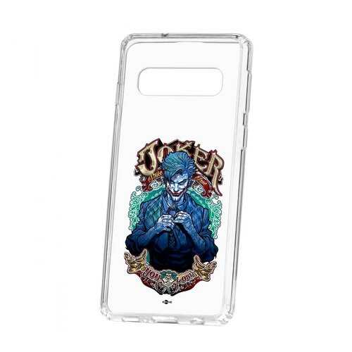 Чехол Kruche Samsung Galaxy S10 Print Джокер