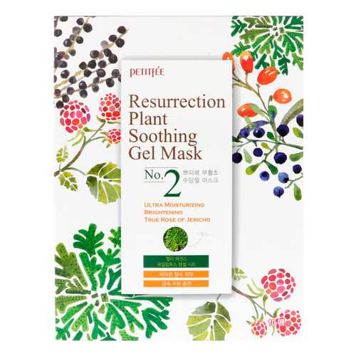 Маска для лица Petitfee Resurrection Plant Soothing Gel Mask 30 г