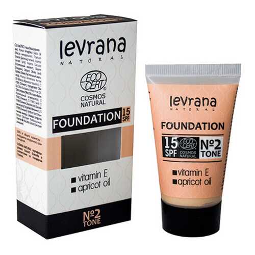 Тональный крем Levrana Foundation №2 30 мл