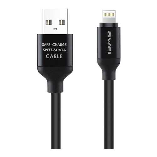Кабель Awei CL-80 для Apple lightning-USB Black