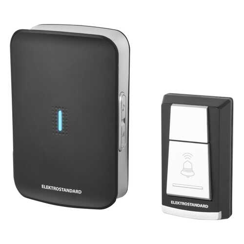 Звонок беспроводной Elektrostandard WL 36M IP44 черный DBQ19M WL 36M IP44