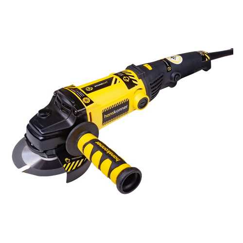 Сетевая угловая шлифовальная машина Hanskonner HAG12125EC