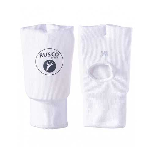 Накладки на кисть Rusco Sport, хлопок, белый (L)