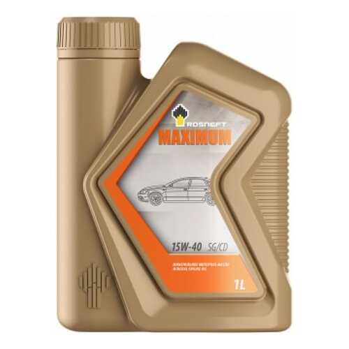 Масло Rosneft Maximum 15W40 мин (1л)