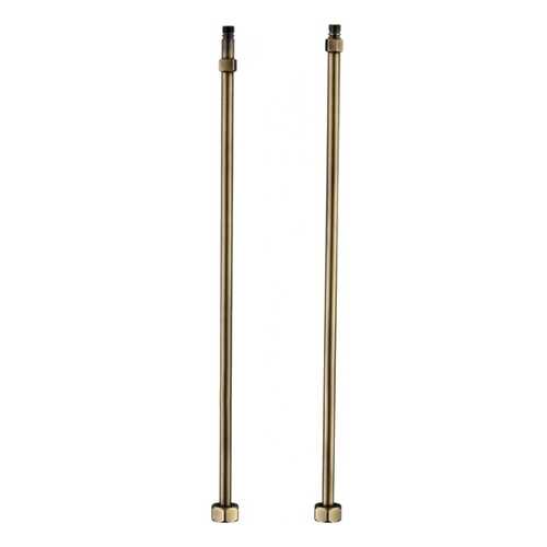 Подводка д/смесителя жесткая KAISER 0,6м Bronze/10