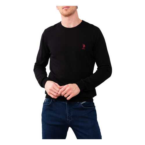 Джемпер мужской U.S. POLO Assn. G081SZ0TK0TD01-BSK9 черный XS