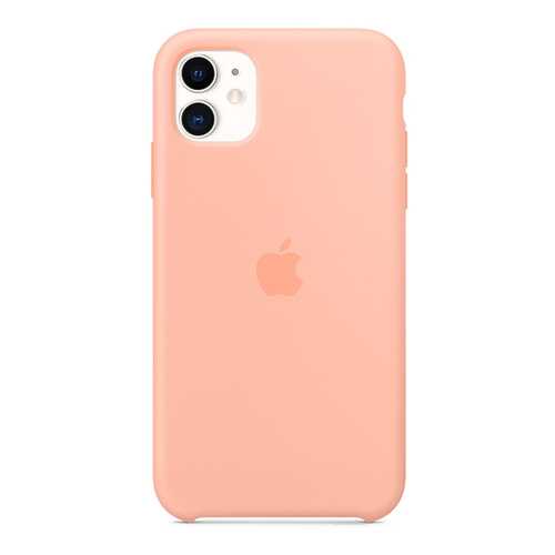 Чехол Apple Silicone Case Grapefruit для смартфона iPhone 11 (MXYX2ZM/A)