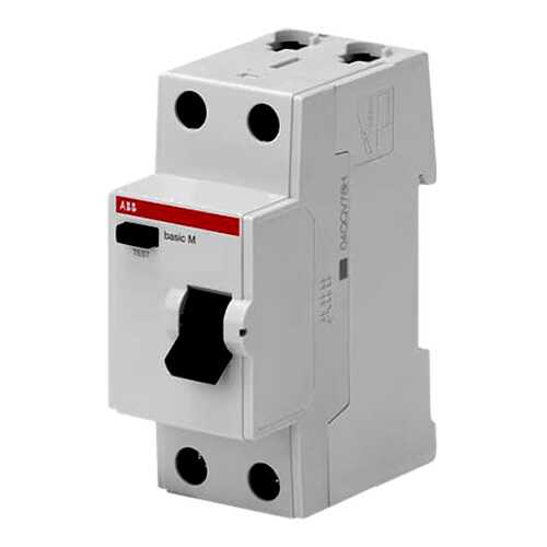УЗО ABB Basic M 2P, 25A, 30мA, AC,BMF41225