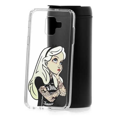 Чехол Samsung Galaxy A6 (2018) A600f Kruche Print Tattoo Girl