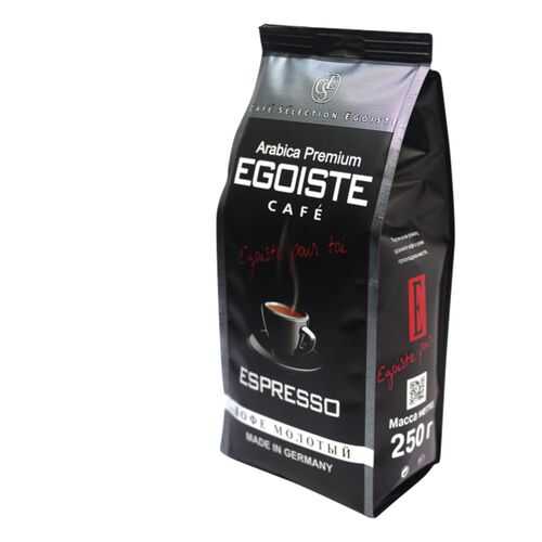 Кофе молотый Egoiste espresso 250 г