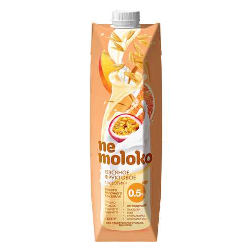 Напиток овсяный Ne moloko Экзотик 0.5% 1л