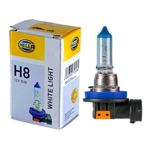 Лампа H8 12v 35w Wl White Light HELLA 8GH 223 498-141