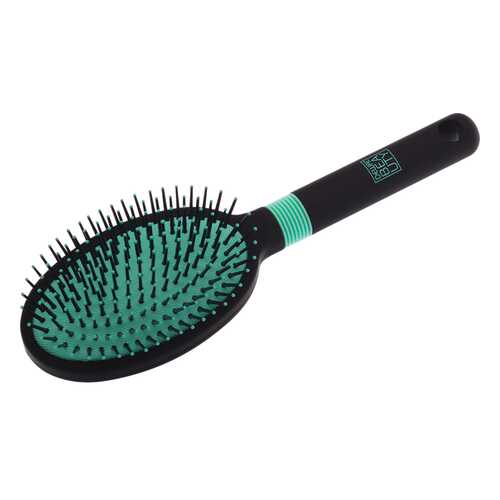 Щетка Dewal Beauty серия Бирюза массажная с нейлон,штифтом, овальная 11 ряд DBBZ1