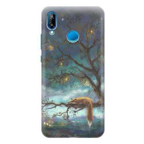 Чехол RE:PA для Huawei P20 Lite с принтом Лиса на дереве
