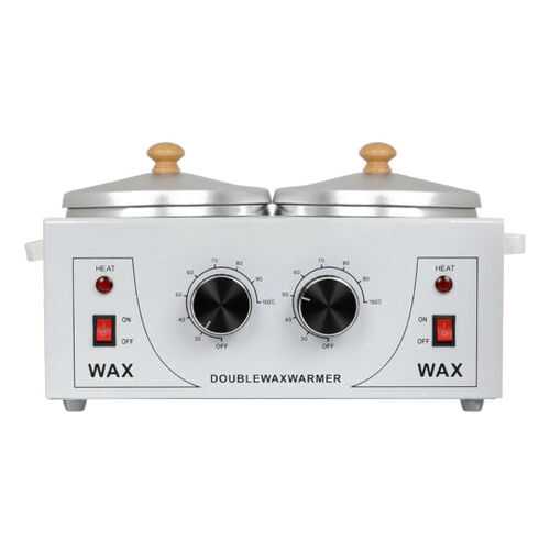 Воскоплав двойной баночный с терморегулятором Double Wax Warmer, 800 мл