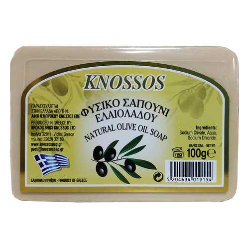 Мыло натуральное Knossos оливковое 100 г