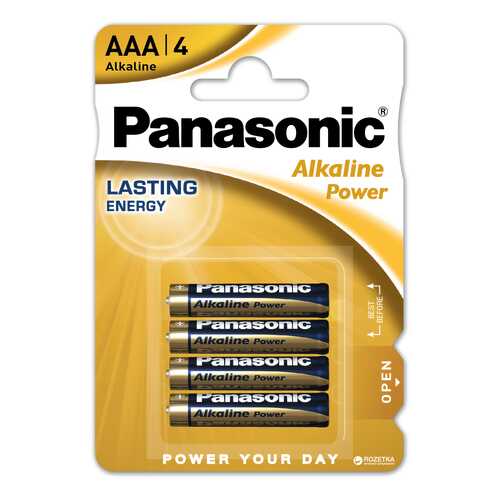 Батарейка Panasonic Alkaline Power LR03REB/4BPR 4 шт