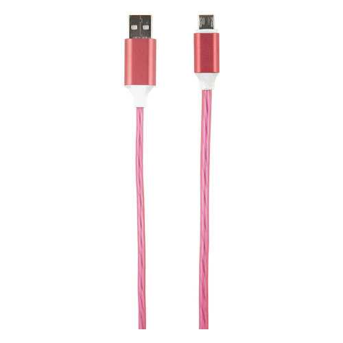 Кабели для мобильных устройств Red Line LED USB-micro USB розовый