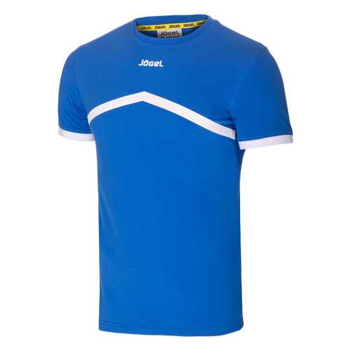 Футболка Jogel JCT-1040-071, синий/белый, S INT