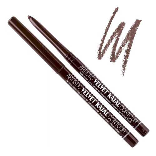 Карандаш для глаз механический Relouis Artistic Velvet Kajal Contour тон 02 шоколадный