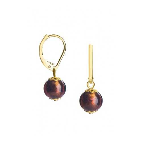 Серьги Perla Piccolo Oro 09030604 коричневые