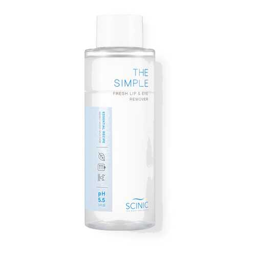 Средство для снятия макияжа Scinic The Simple Fresh Lip&Eye Remover
