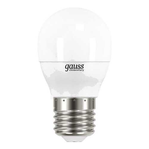 Лампочка Gauss Elementary E27 12W 3000K 53212
