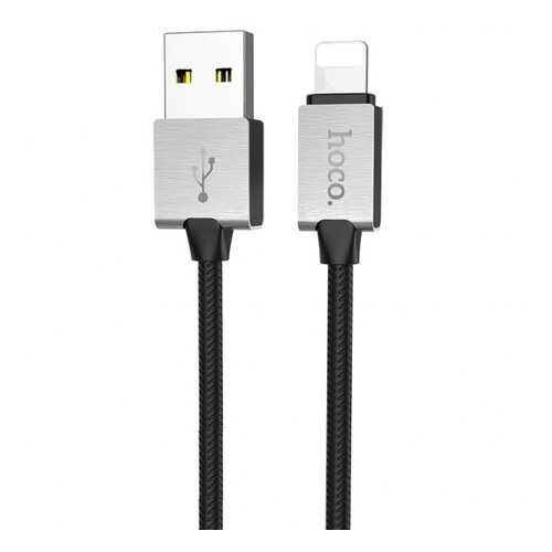 Кабель Hoco U49 Lightning 1.2м Black