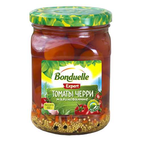 Томаты Bonduelle expert черри маринованные 480 г