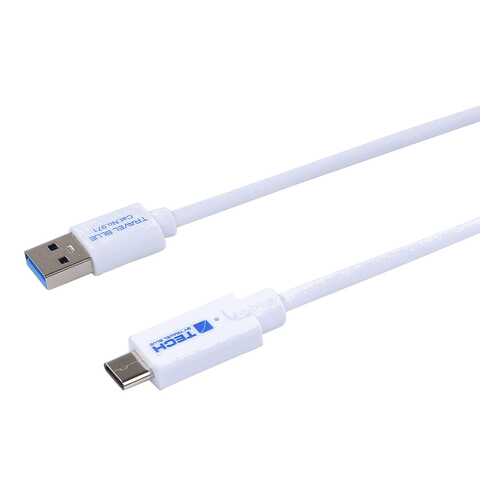 Кабель Travel Blue USB Type-C 1м White