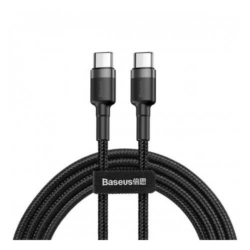 Кабель Baseus Cafule Series Type-C 2m Grey/Black/Black
