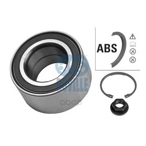 Комплект подшипника ступ. пер ford focus 98 abs Ruville 5255