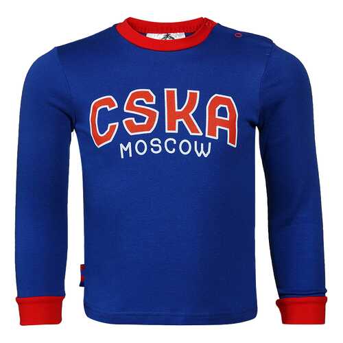 Футболка ПФК ЦСКА CSKA Moscow, синяя, 92 см