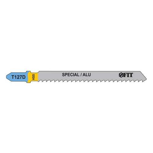 Пилки для лобзиков по металлу и полимерам, 100/74/3 мм (T127D), 2 шт. FIT 40976