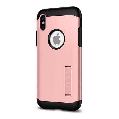 Чехол Spigen Slim Armor (057CS22139) для Apple iPhone X (Rose Gold)