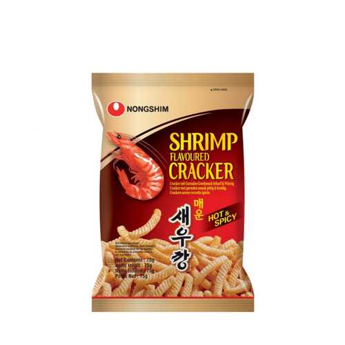 Чипсы Nongshim креветочные острые 75 г